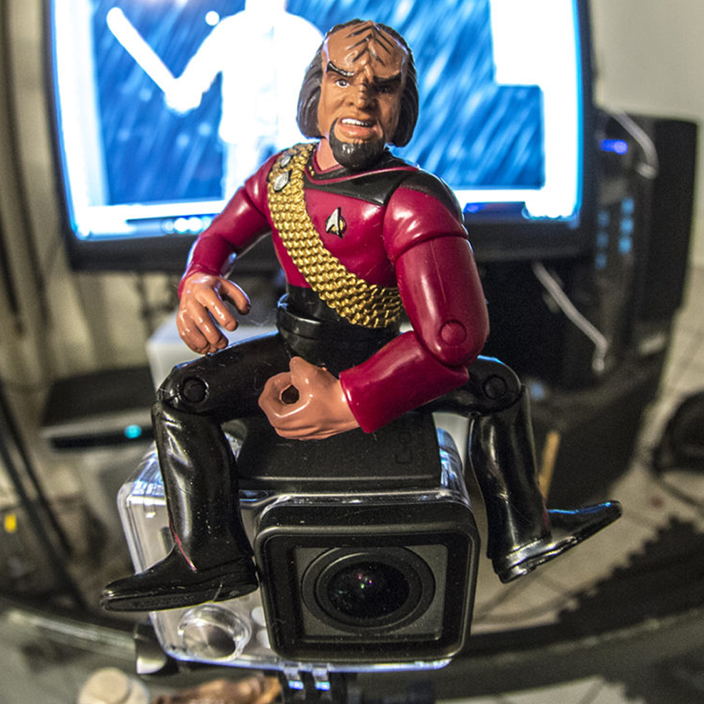What Is Worf Doing???