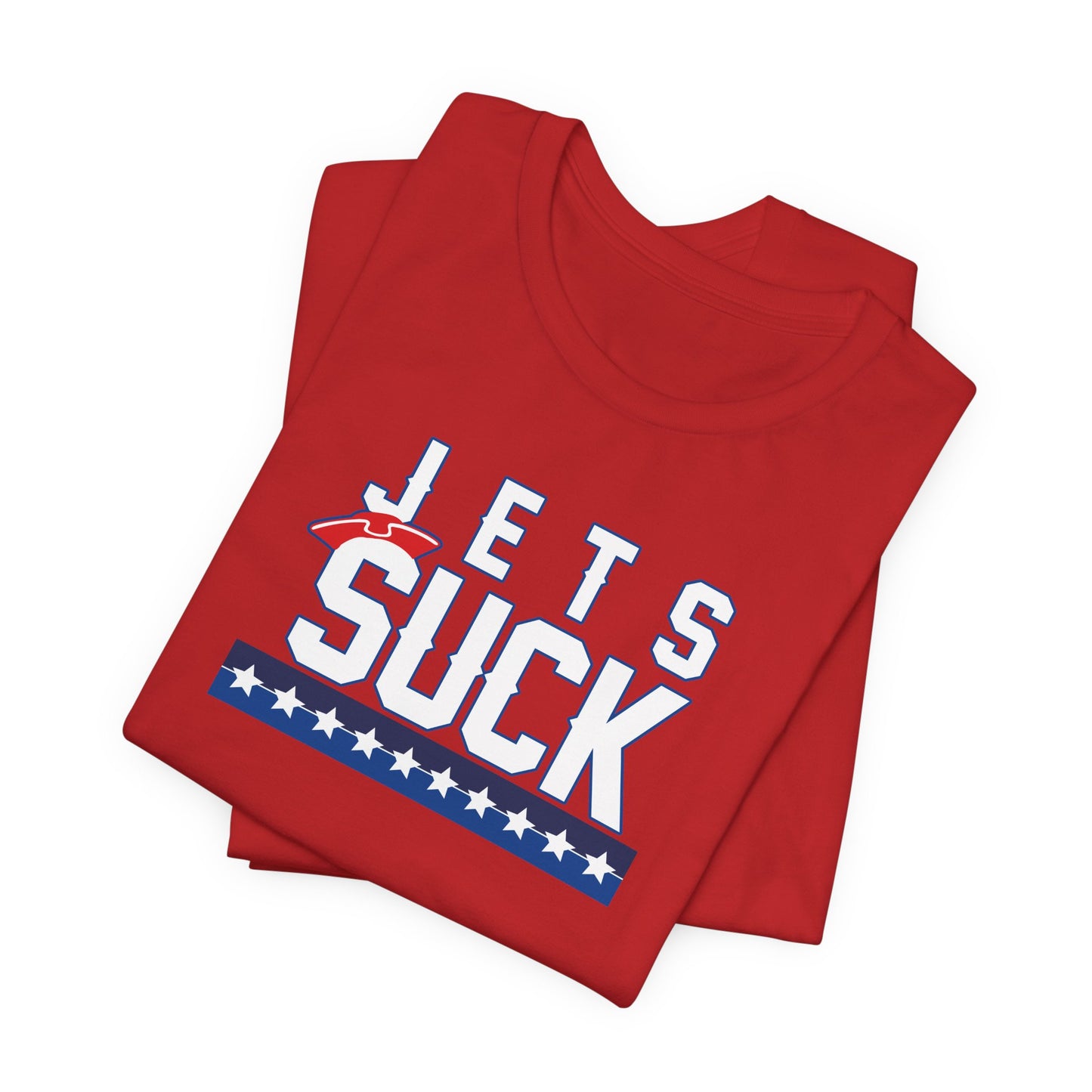 I hate jets (for New England fans) - Unisex Jersey Short Sleeve Tee