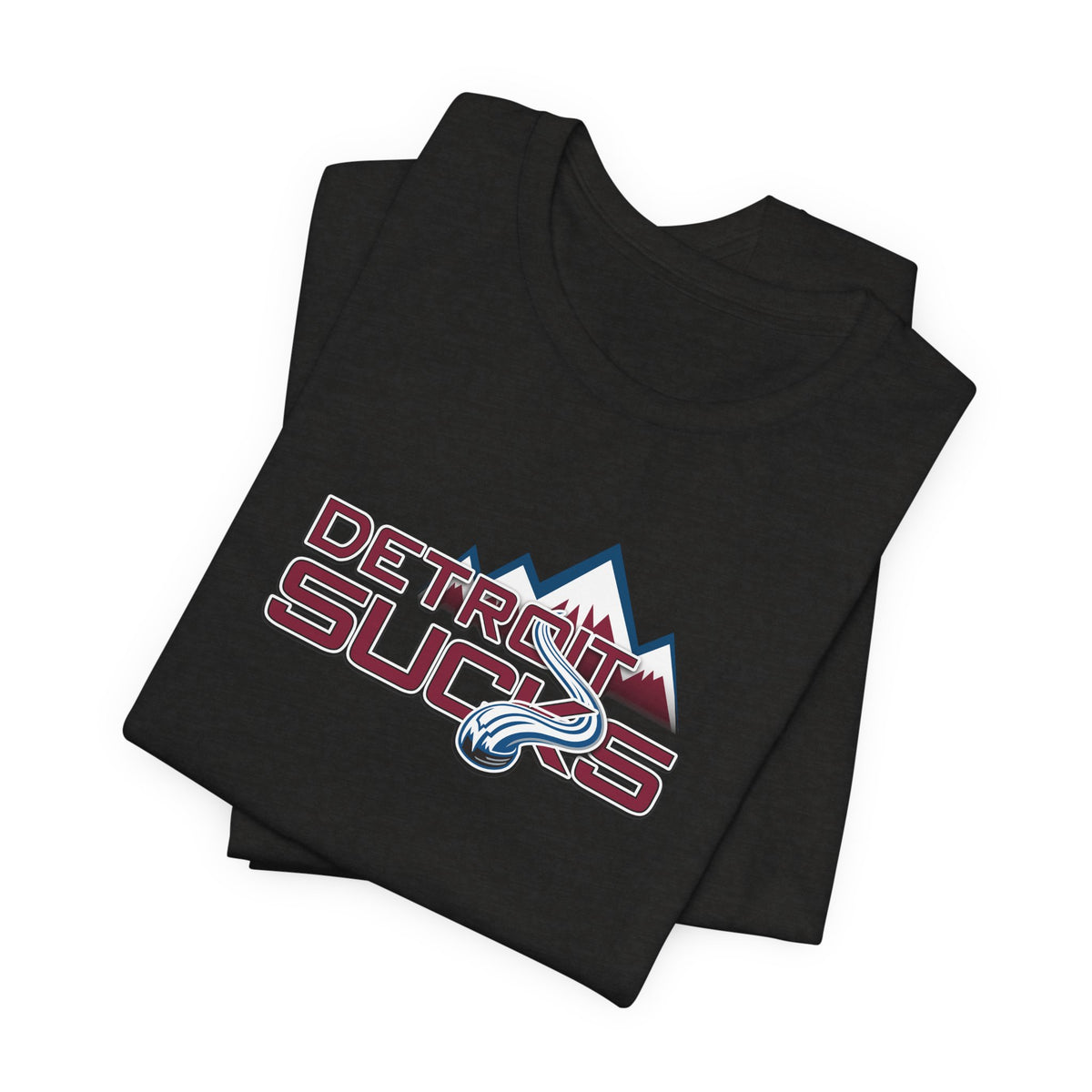 Detroit Sucks (for Colorado fans) - Unisex Jersey Short Sleeve Tee