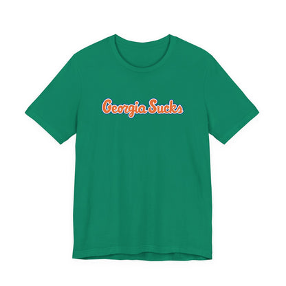 Georgia Sucks (for Florida fans) - Unisex Jersey Short Sleeve Tee