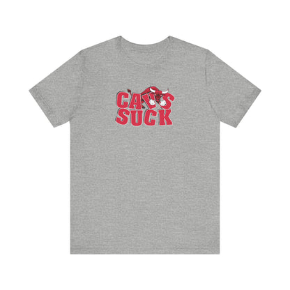 Calves Suck (for Bulls fans) - Unisex Jersey Short Sleeve Tee