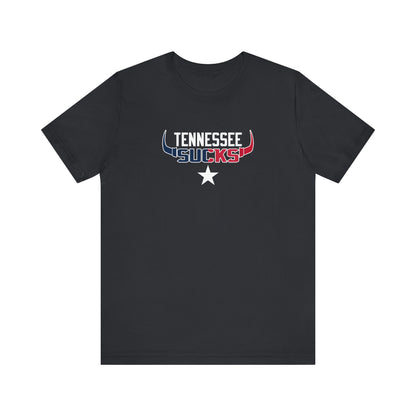 That Nashville Team Sux (for Houston fans) - Unisex Jersey Short Sleeve Tee