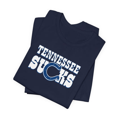 Tennis See Sux (for Indianapolis fans) - Unisex Jersey Short Sleeve Tee