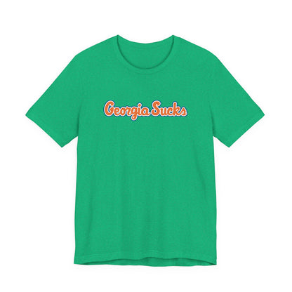 Georgia Sucks (for Florida fans) - Unisex Jersey Short Sleeve Tee