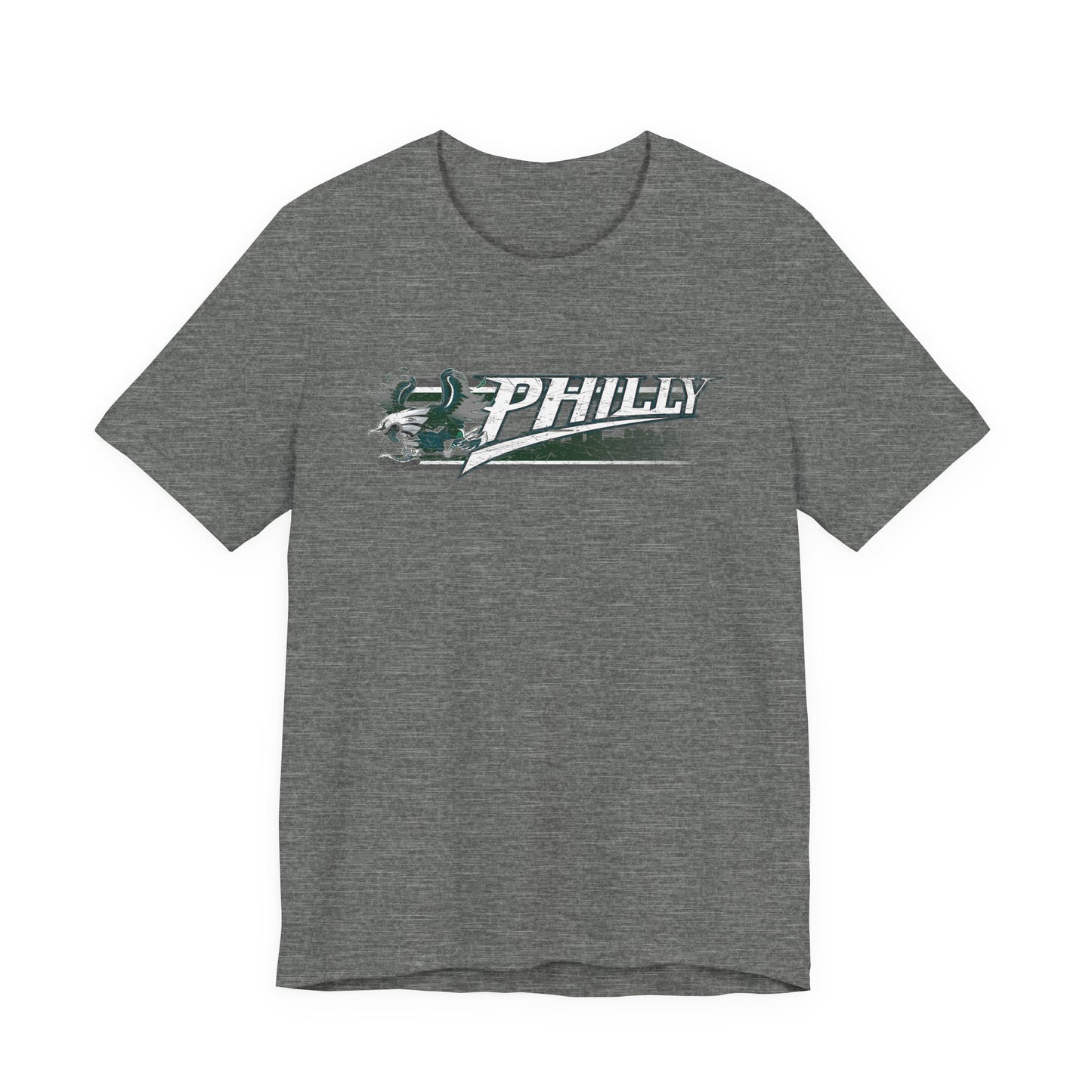 Gas Pump Eagle Swooshing (for Philly fans) - Unisex Jersey Short Sleeve Tee