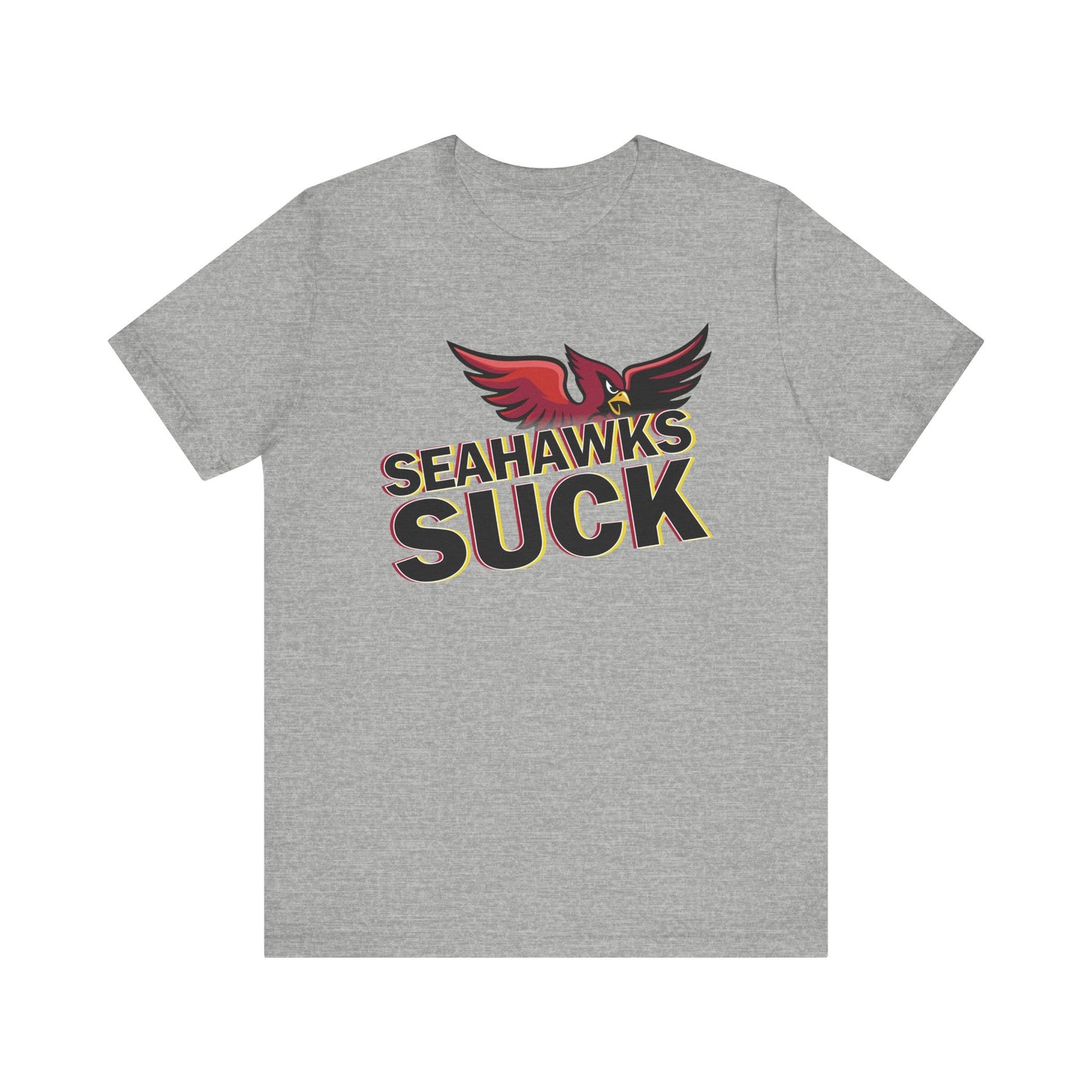 The Seahawks Suck! (for Cardinals fans) - Unisex Jersey Short Sleeve Tee