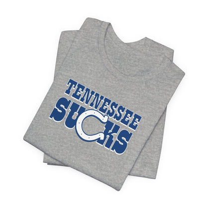 Tennis See Sux (for Indianapolis fans) - Unisex Jersey Short Sleeve Tee