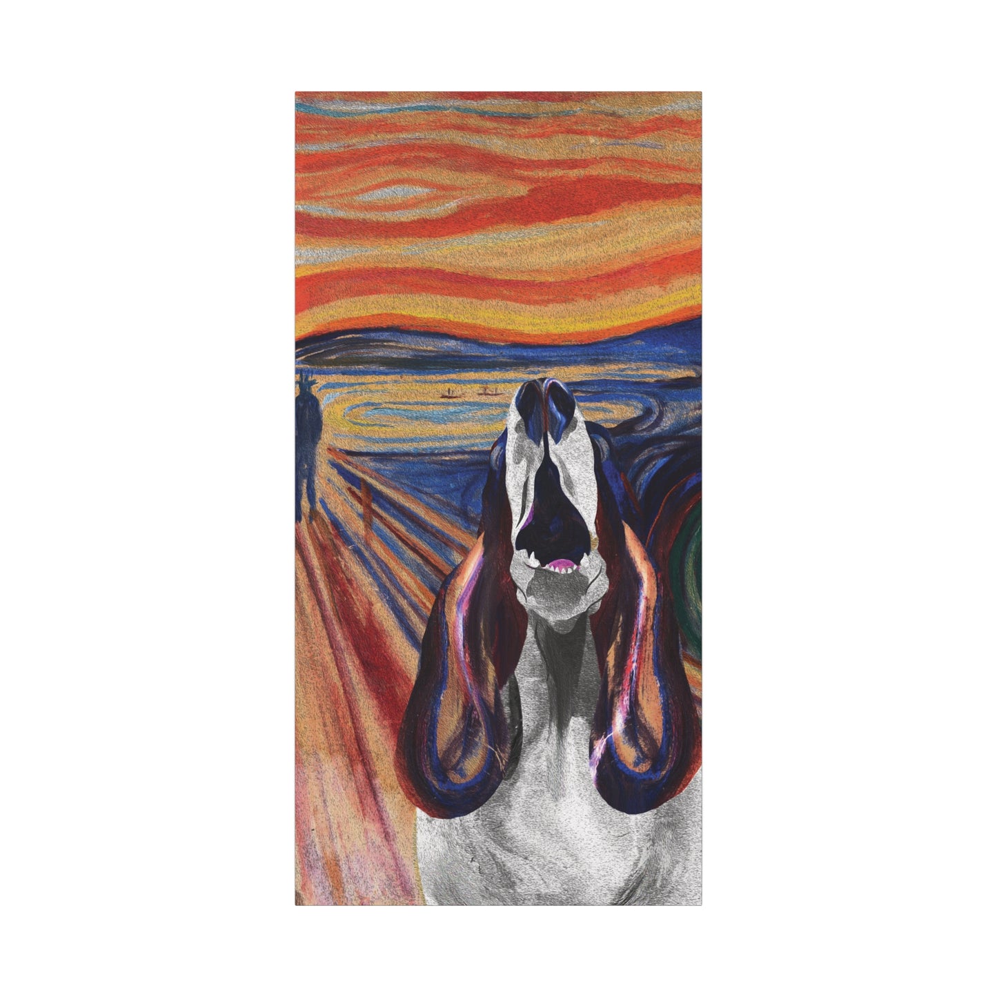 The Howl (The Scream, Basset Hound Parody) - Perfect for Animal Lovers