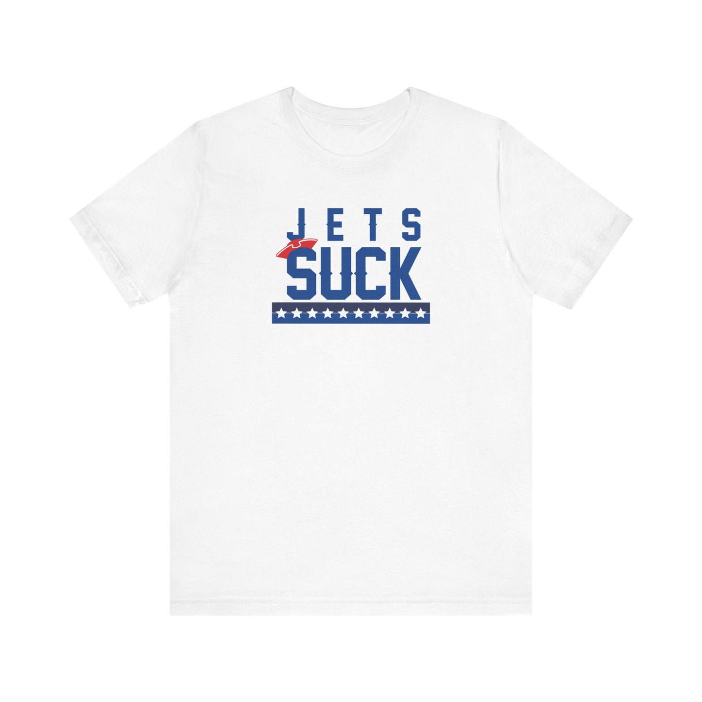 I hate jets (for New England fans) - Unisex Jersey Short Sleeve Tee