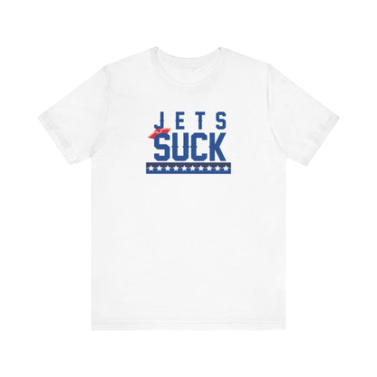 I hate jets (for New England fans) - Unisex Jersey Short Sleeve Tee