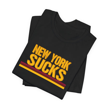 The New York Jieyents Suck! (for DC fans) - Unisex Jersey Short Sleeve Tee