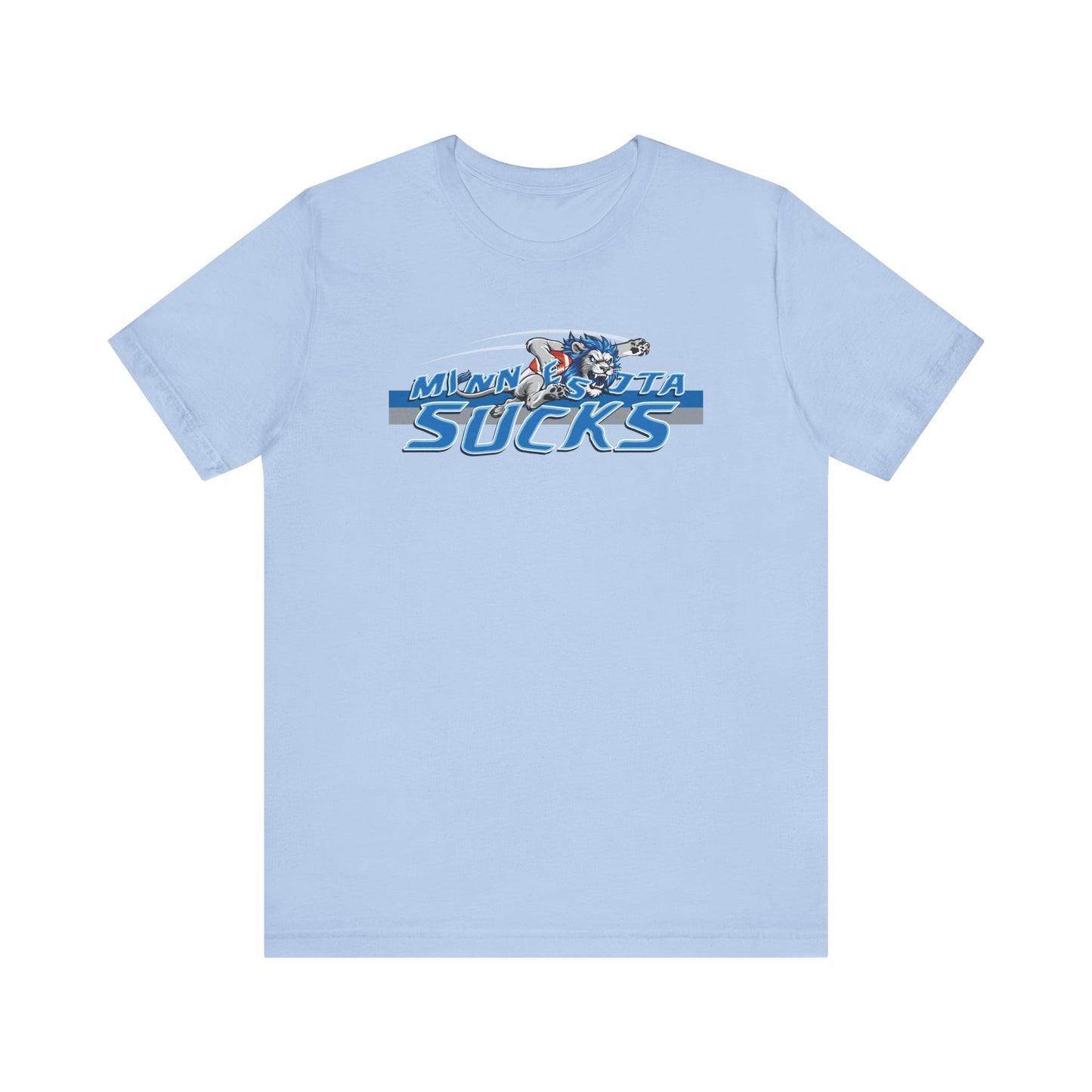 Minnesota Sux (for Detroit fans) - Unisex Jersey Short Sleeve Tee