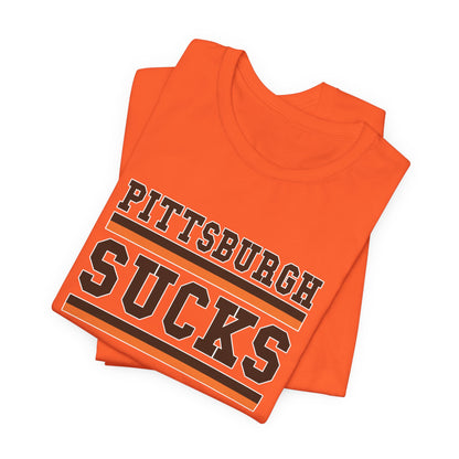 Steelmaker City Sucks (for Cleveland fans) - Unisex Jersey Short Sleeve Tee