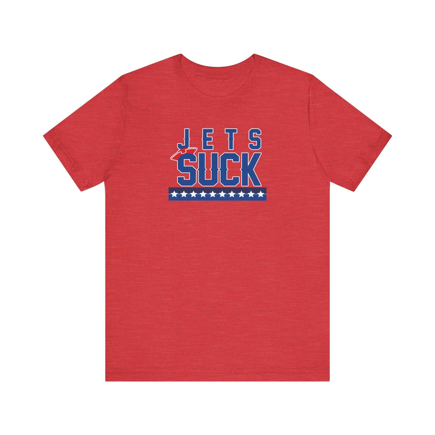 I hate jets (for New England fans) - Unisex Jersey Short Sleeve Tee
