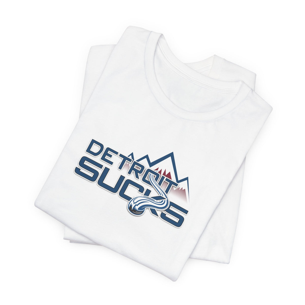 Detroit Sucks (for Colorado fans) - Unisex Jersey Short Sleeve Tee