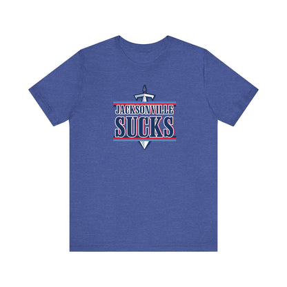 Jaxon Ville Sux (for Tennessee fans) - Unisex Jersey Short Sleeve Tee