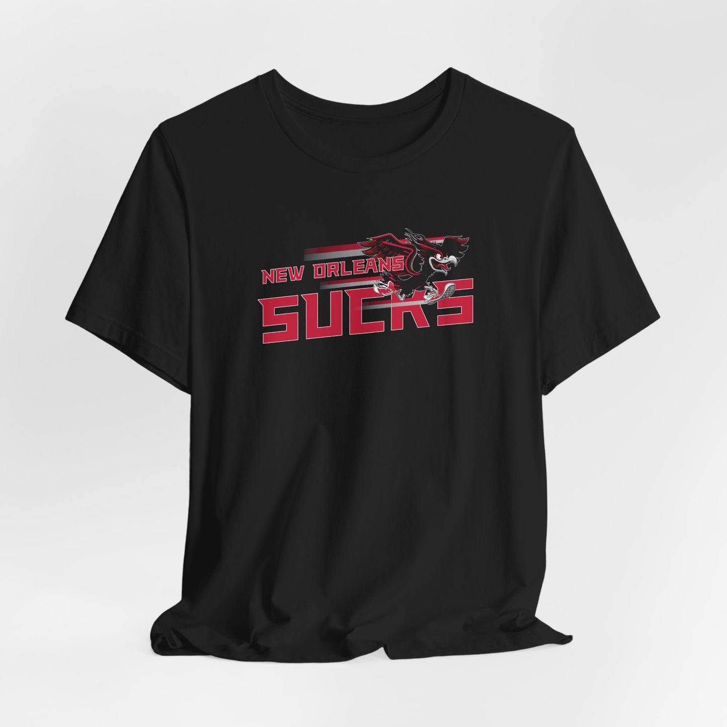 New Orleans Sucks (for Atlanta fans) - Unisex Jersey Short Sleeve Tee