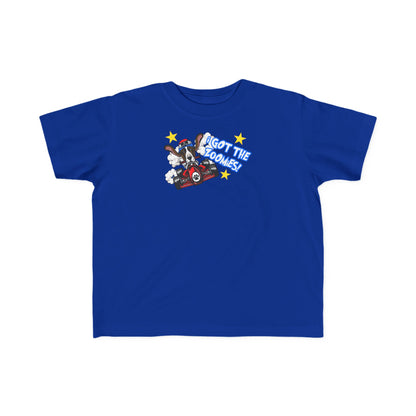 'I Got The Zoomies' Basset Hound In A Racecar - Toddler Tee