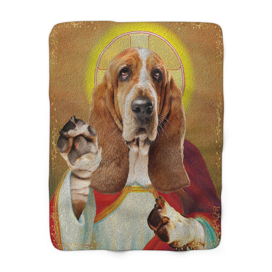 Stinky Saint Frito Basshole - Sherpa Fleece Blanket