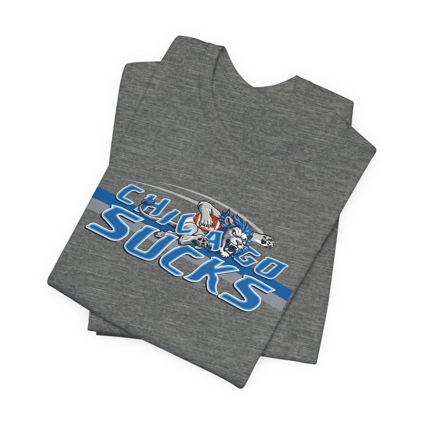Chicago Sux (for Detroit fans) - Unisex Jersey Short Sleeve Tee