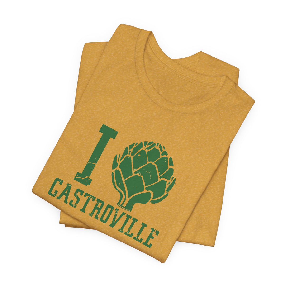I Heartichoke Castroville (front only) - Unisex Jersey Short Sleeve Tee
