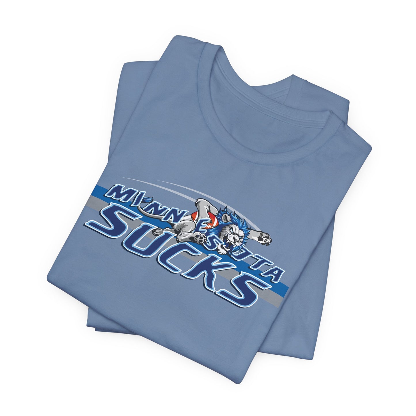 Minnesota Sux (for Detroit fans) - Unisex Jersey Short Sleeve Tee