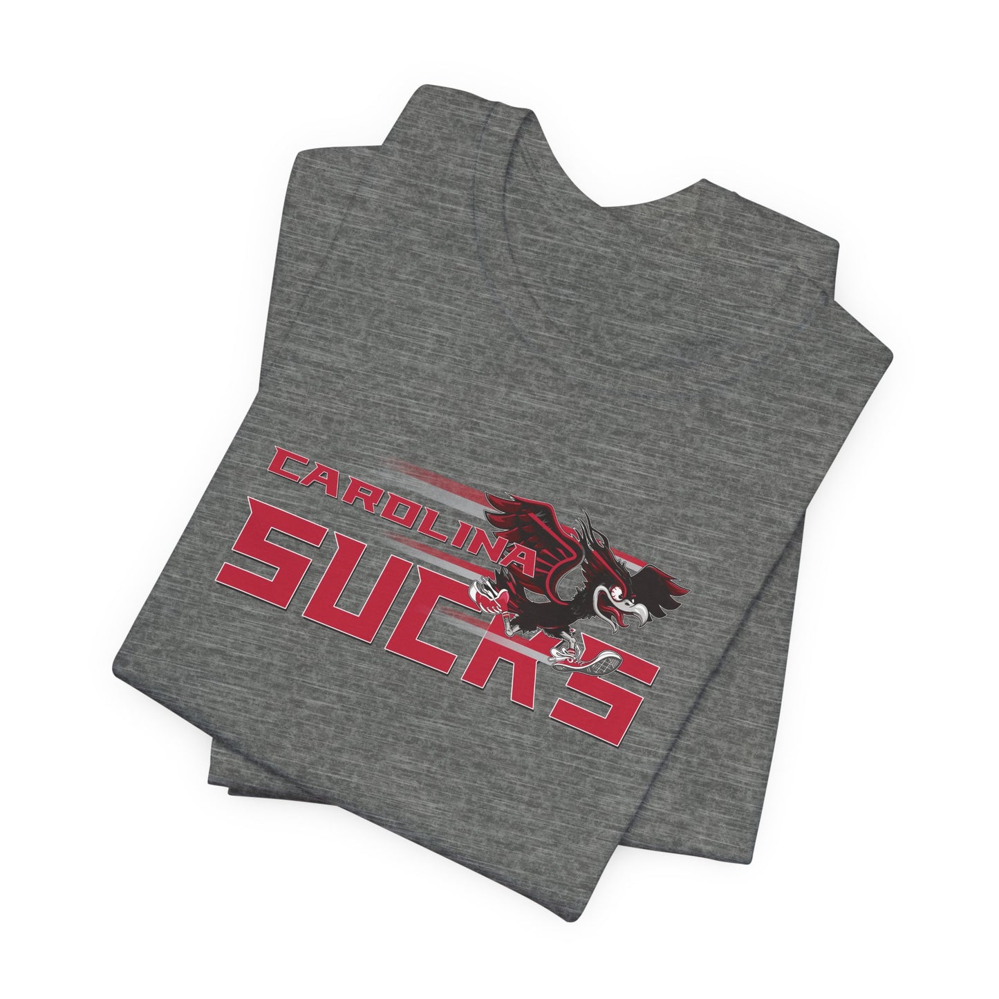 Carolina Sucks (for Atlanta fans) - Unisex Jersey Short Sleeve Tee
