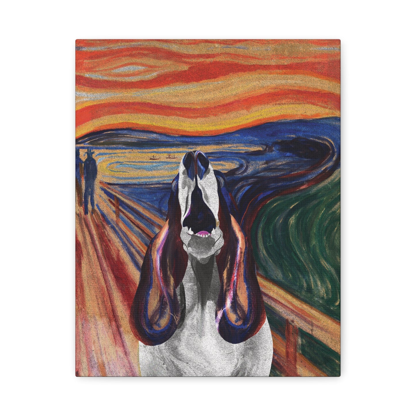 The Howl (The Scream, Basset Hound Parody) - Perfect for Animal Lovers