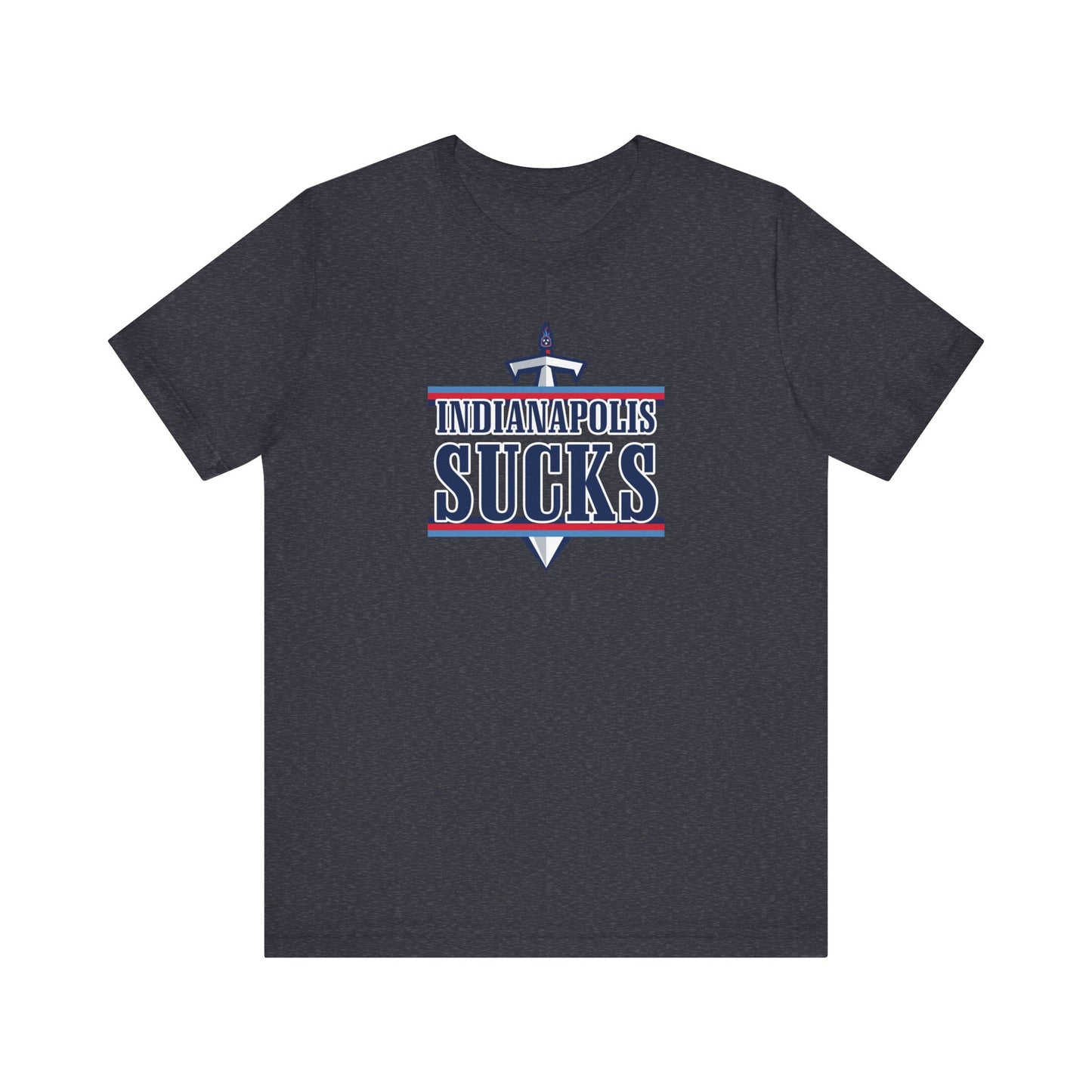 Indianapolis Suck (for Tennessee fans) - Unisex Jersey Short Sleeve Tee