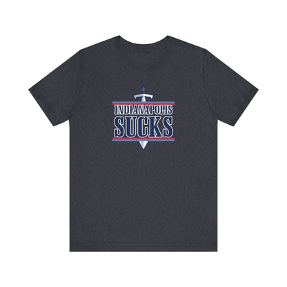 Indianapolis Suck (for Tennessee fans) - Unisex Jersey Short Sleeve Tee