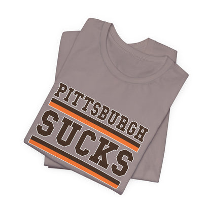 Steelmaker City Sucks (for Cleveland fans) - Unisex Jersey Short Sleeve Tee