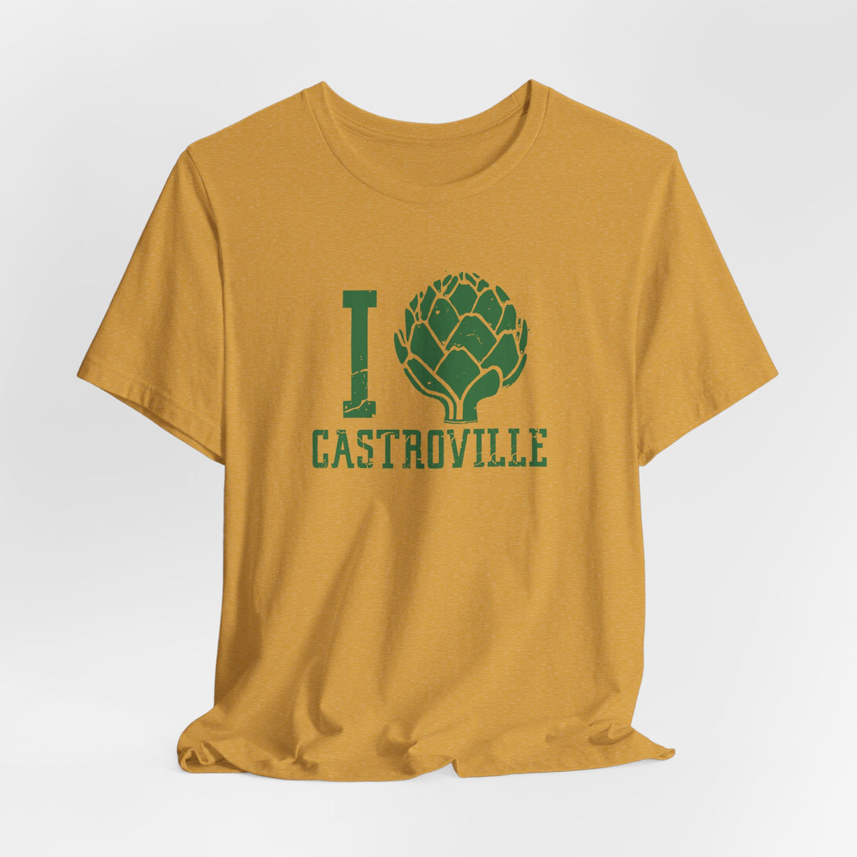 I Heartichoke Castroville (front only) - Unisex Jersey Short Sleeve Tee