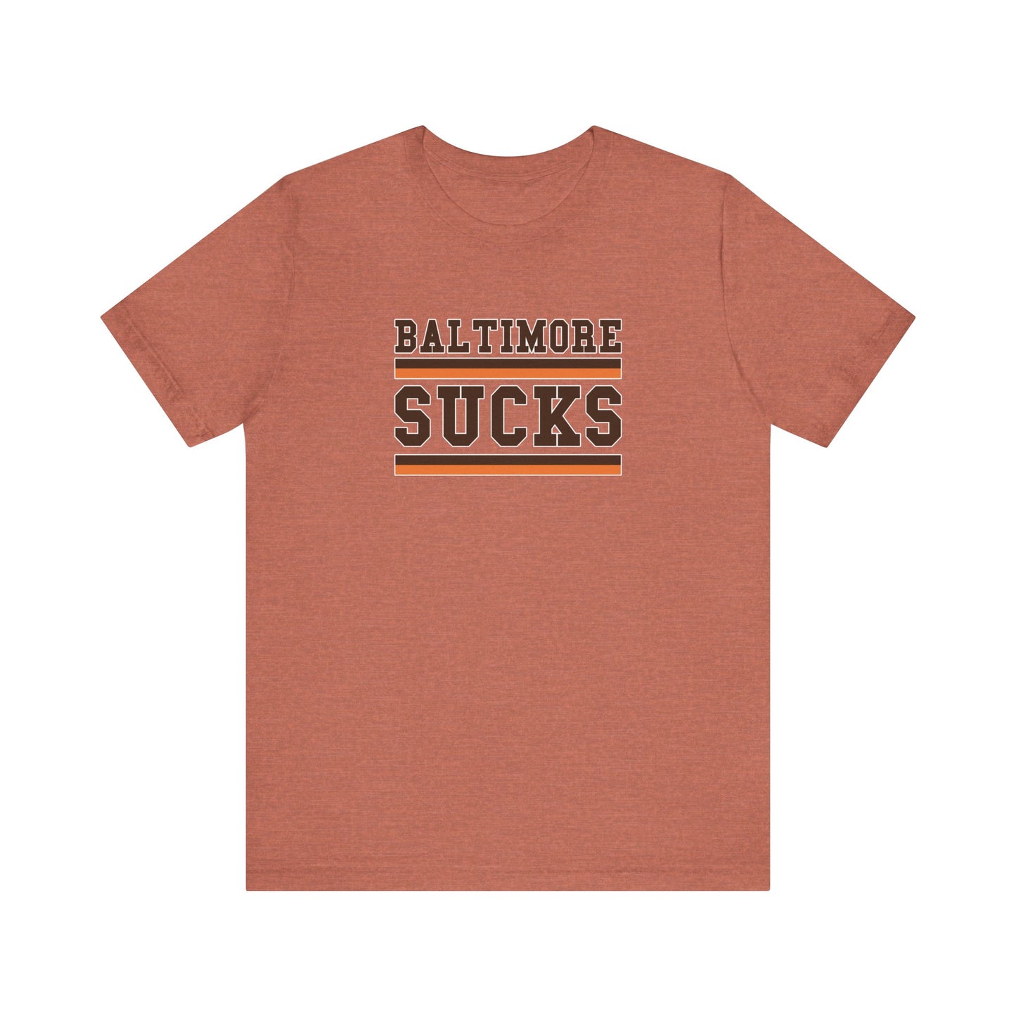 Baltimore Sux (for Cleveland fans) - Unisex Jersey Short Sleeve Tee