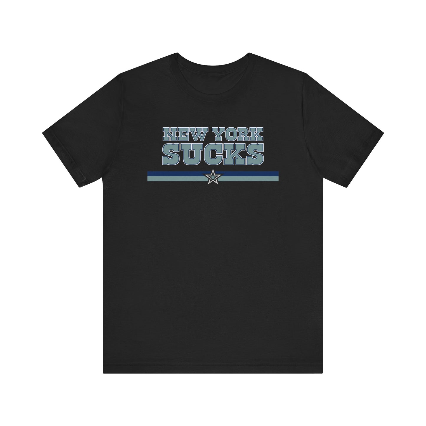 New York Sux (for Dallas fans) - Unisex Jersey Short Sleeve Tee