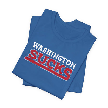 DC Sucks (for New York fans) - Unisex Jersey Short Sleeve Tee
