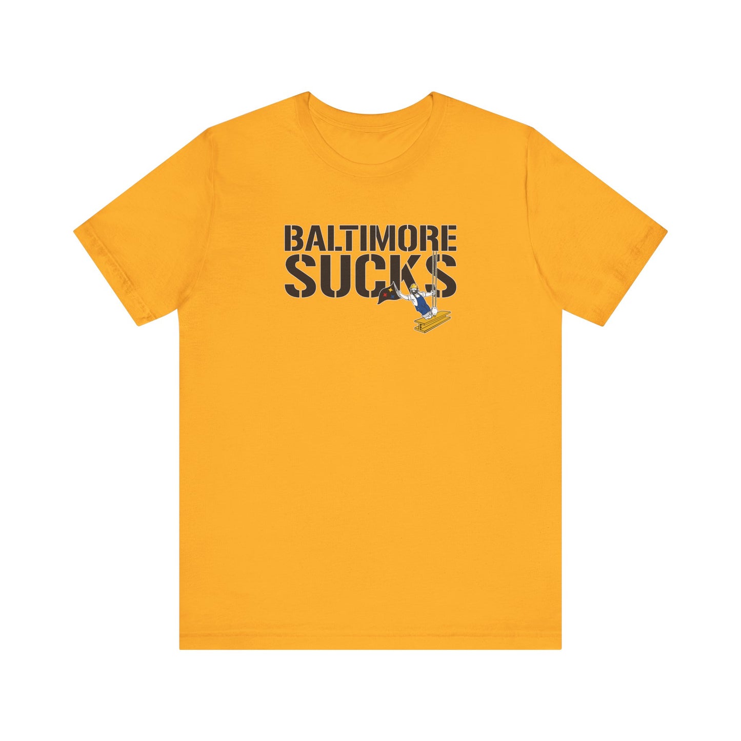 Blackbirds of Maryland (for Pittsburgh fans) - Unisex Jersey Short Sleeve Tee