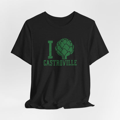 I Heartichoke Castroville (front only) - Unisex Jersey Short Sleeve Tee
