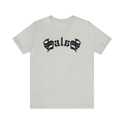 Salas (831) in Black Ink - Salinas, California - Unisex Jersey Short Sleeve Tee