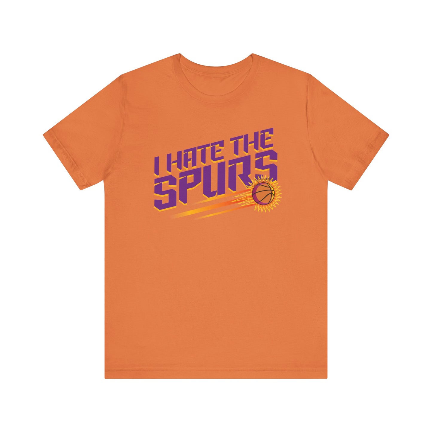 I Hate The Spurz (for Phoenix fans) - Unisex Jersey Short Sleeve Tee