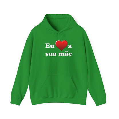 Eu ♥ a sua mãe - Unisex Heavy Blend™ Hooded Sweatshirt