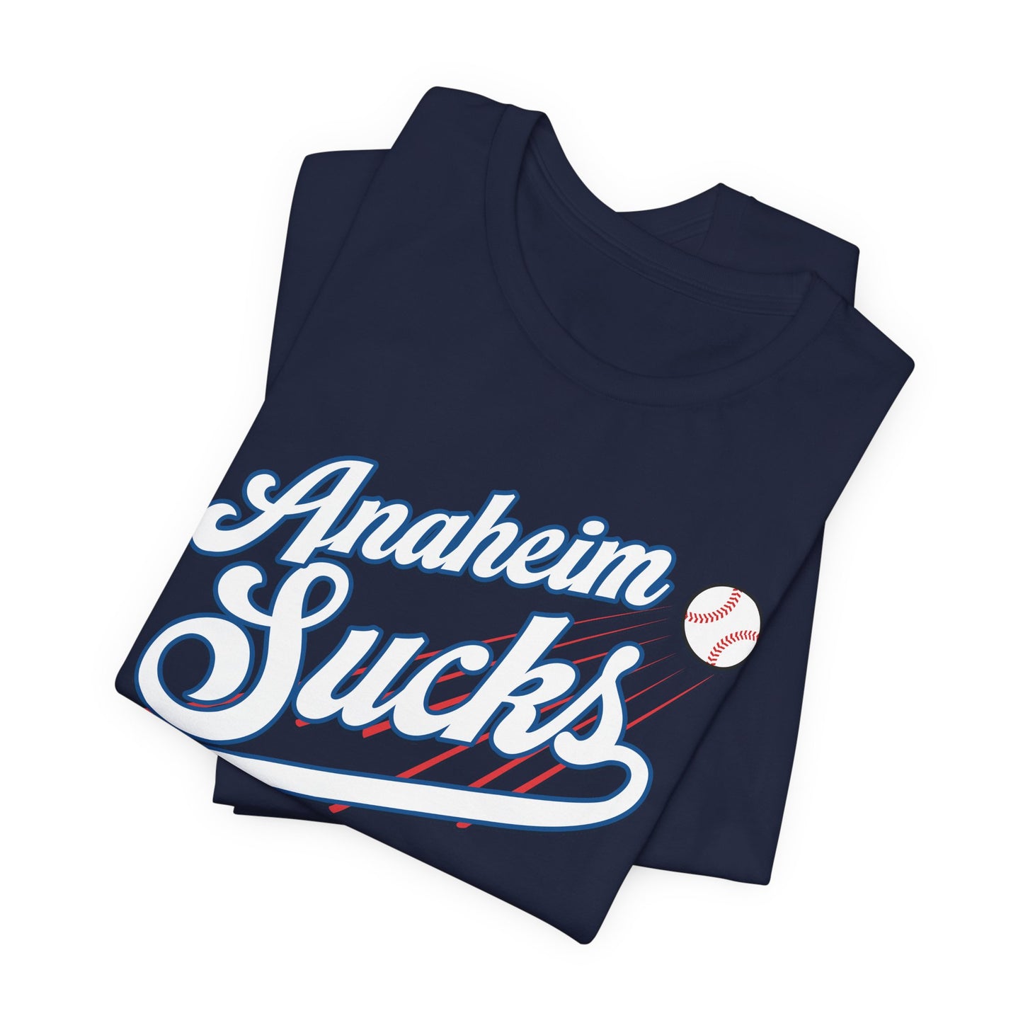 Anaheim Sucks (for L.A. fans) - Unisex Jersey Short Sleeve Tee