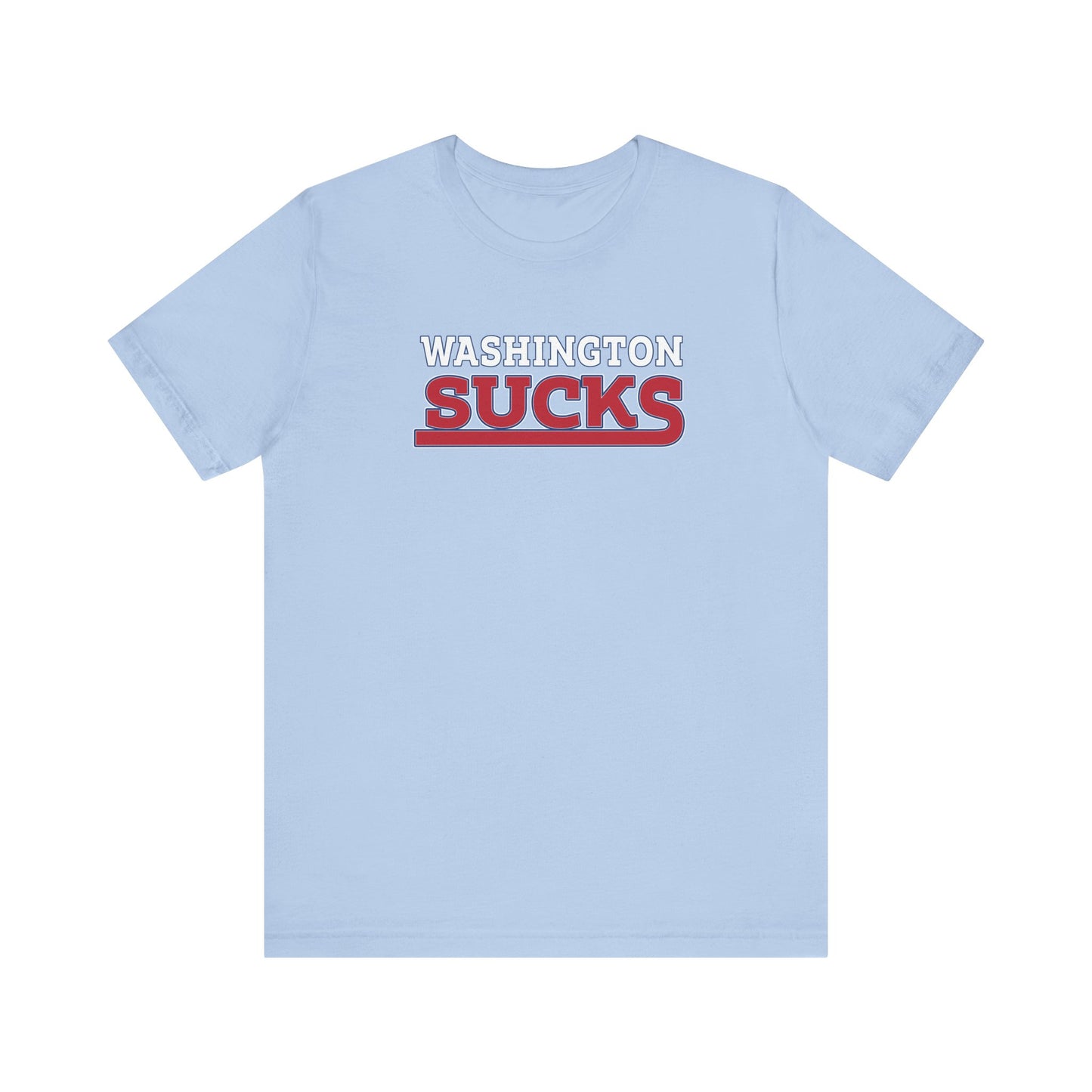 DC Sucks (for New York fans) - Unisex Jersey Short Sleeve Tee