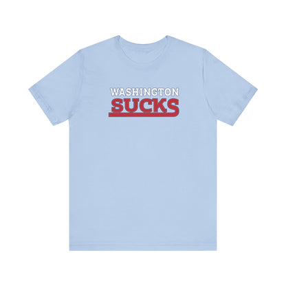 DC Sucks (for New York fans) - Unisex Jersey Short Sleeve Tee