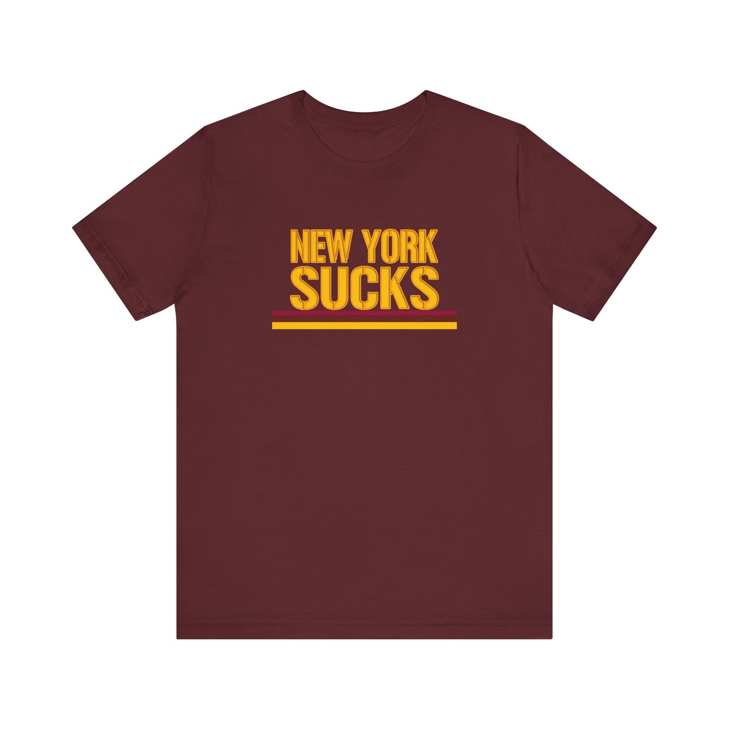 The New York Jieyents Suck! (for DC fans) - Unisex Jersey Short Sleeve Tee