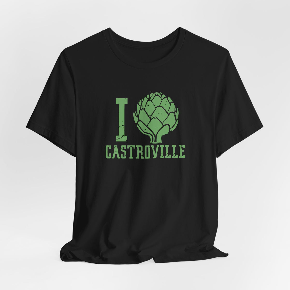 I Heartichoke Castroville (front only) - Unisex Jersey Short Sleeve Tee
