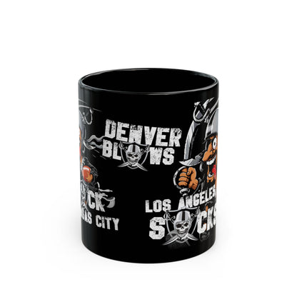 Las Vegas Fan Black Mug – Funny Team Fan Coffee Cup (11oz/15oz)