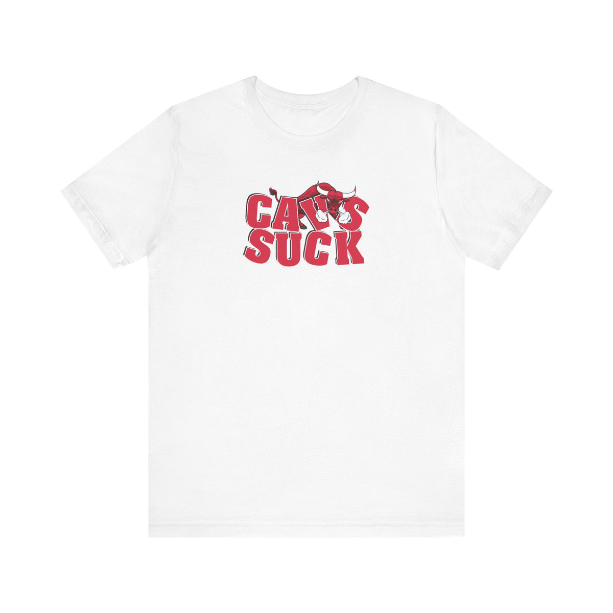 Calves Suck (for Bulls fans) - Unisex Jersey Short Sleeve Tee