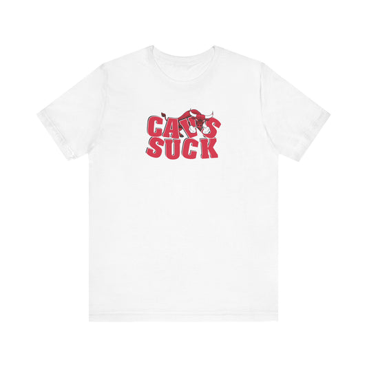 Calves Suck (for Bulls fans) - Unisex Jersey Short Sleeve Tee