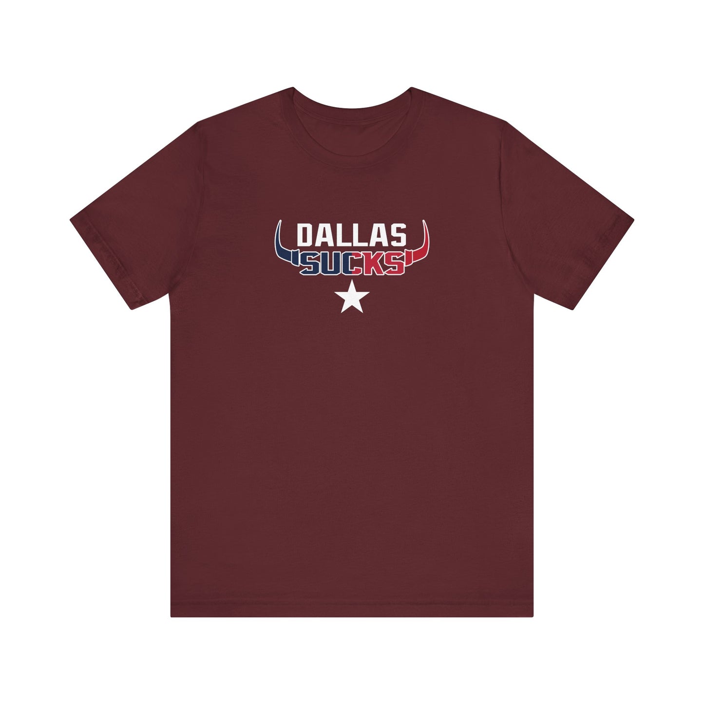 Dallas Sux (for Houston fans) - Unisex Jersey Short Sleeve Tee