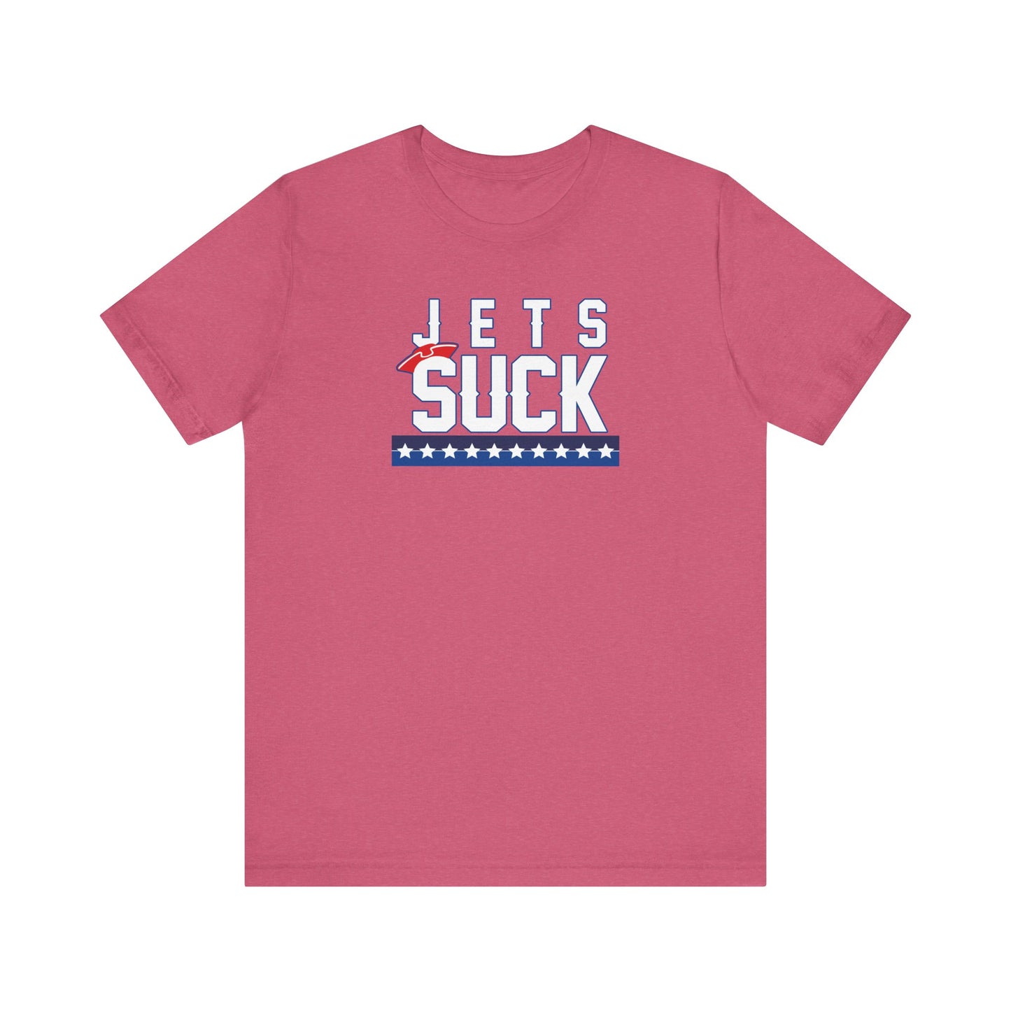 I hate jets (for New England fans) - Unisex Jersey Short Sleeve Tee